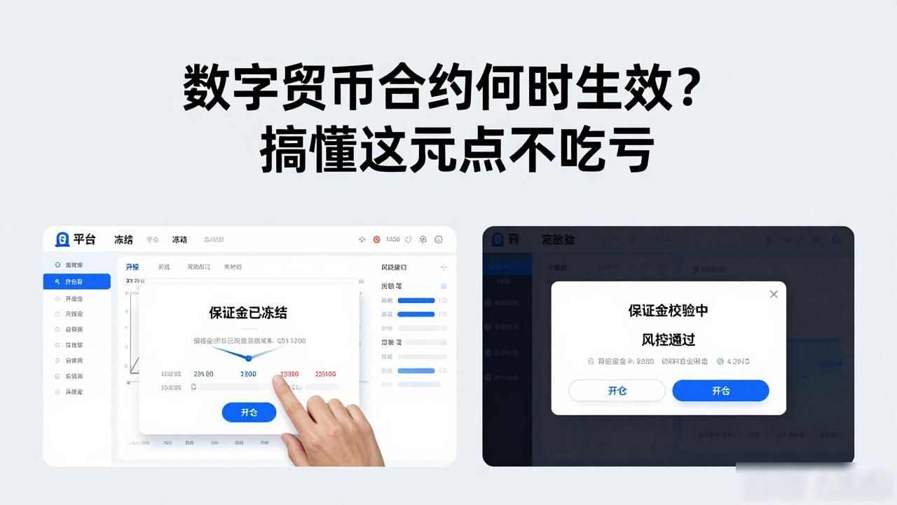 数字货币合约生效时间_数字货币合约生效时间_币币交易合约生效规则