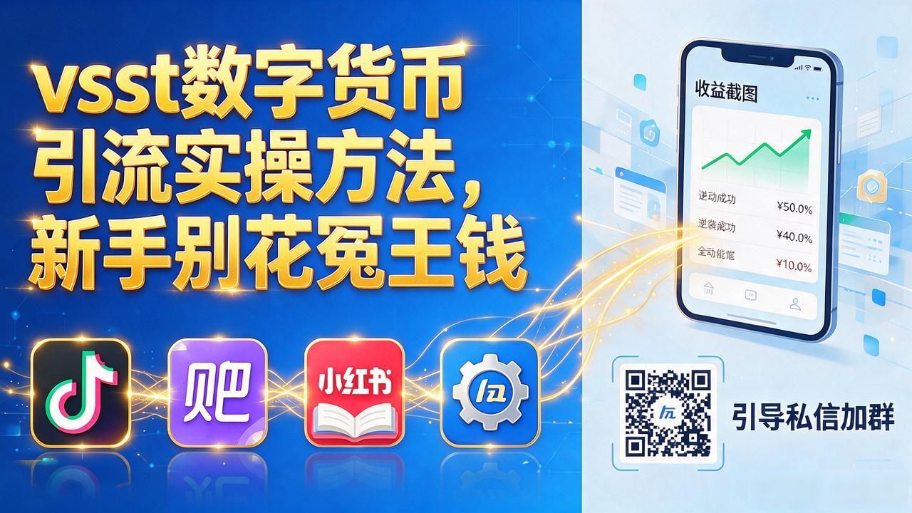 vsst社群营销套路_vsst数字货币引流_vsst数字货币引流